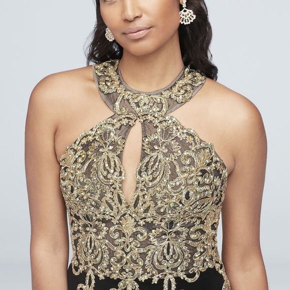 gold dress long dress Buy Formal Sexy Blue Spaghetti Straps Season_Resort Color:CYPRESS